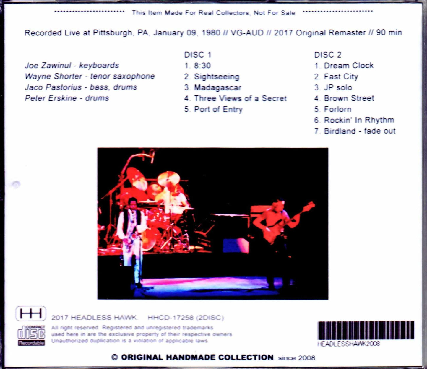 Weather Report/PA, USA 1980