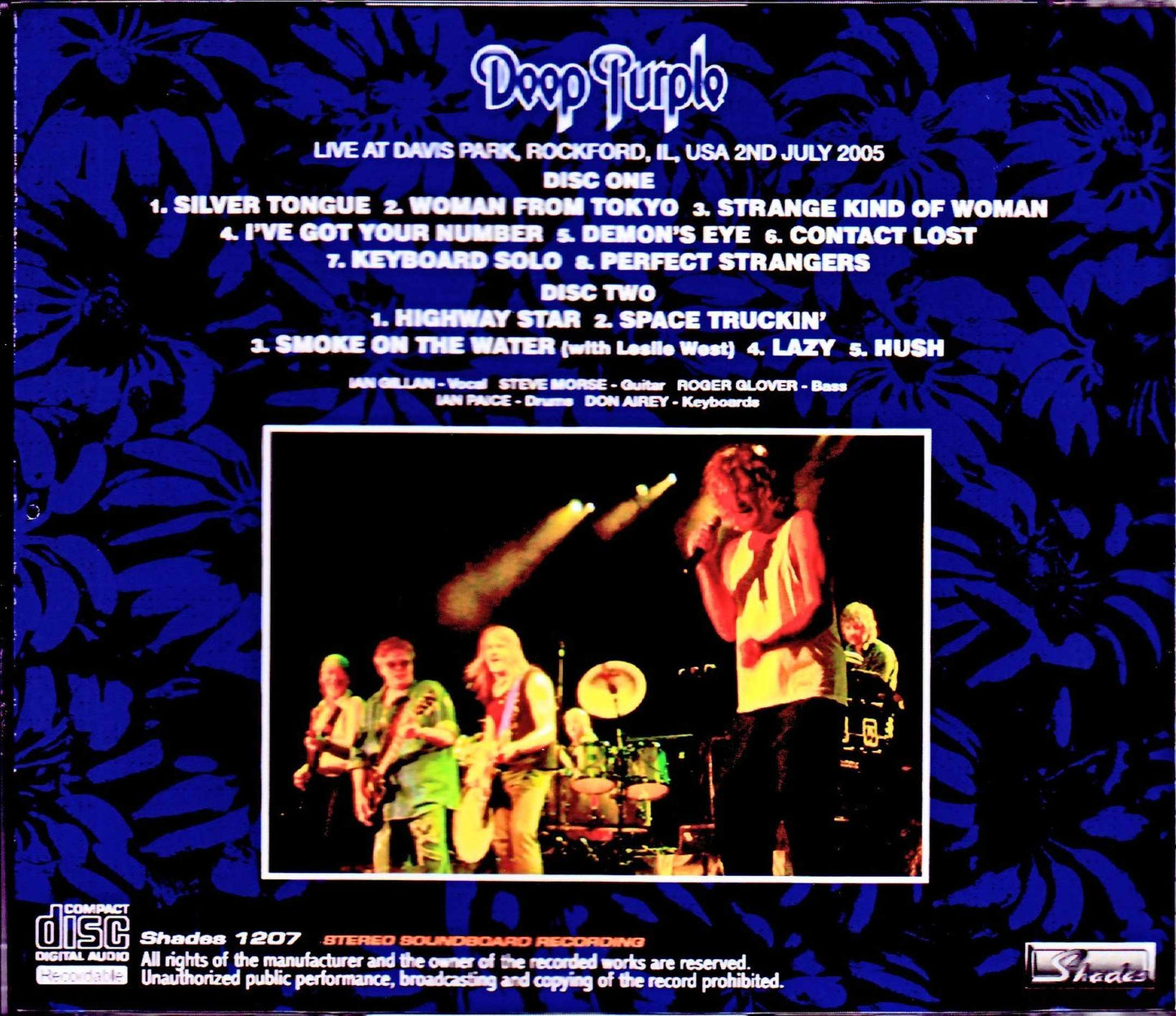 Deep Purple/IL, USA 2005