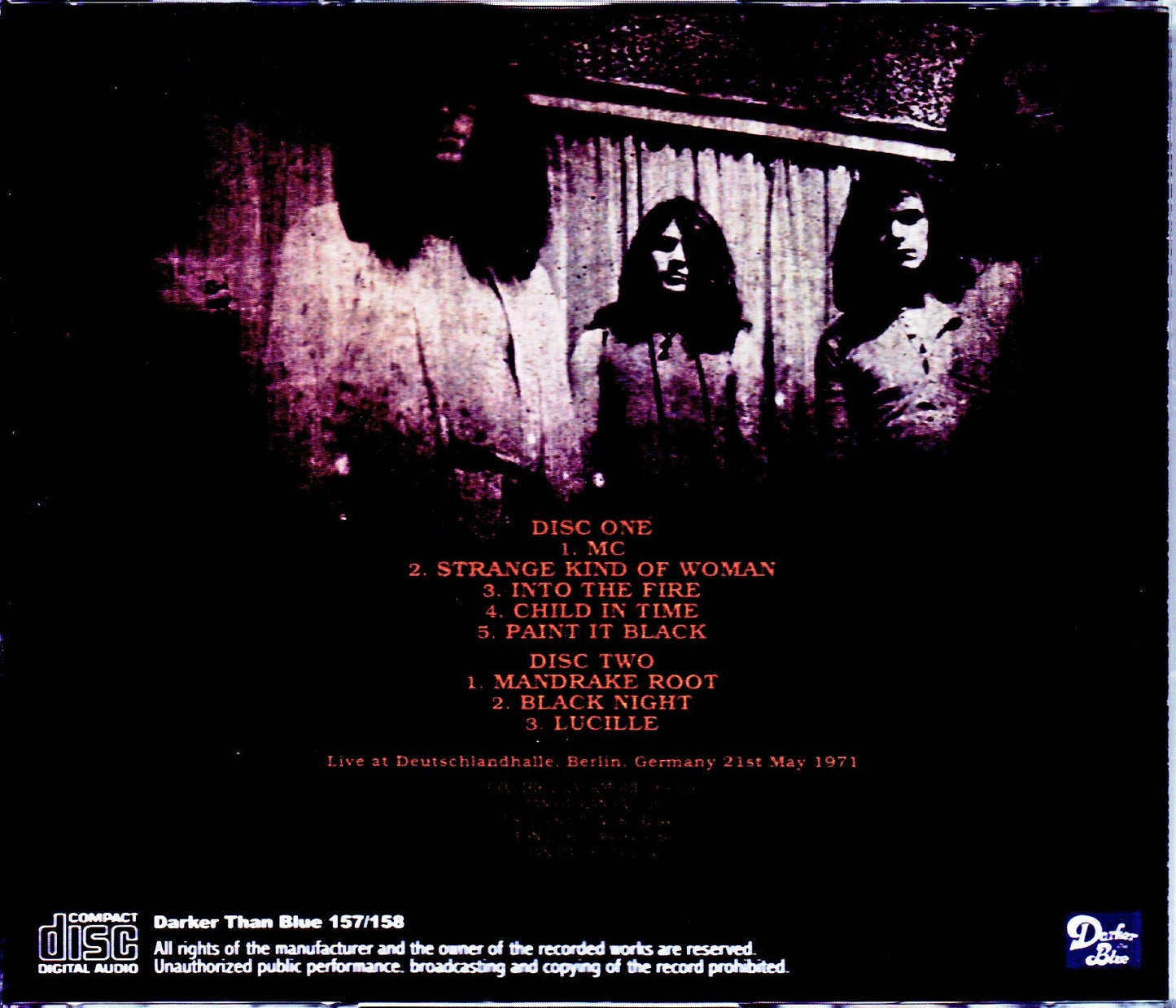 Deep Purple/Germany 5.21.1971