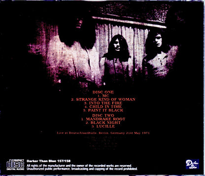 Deep Purple/Germany 5.21.1971