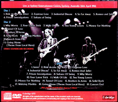 Dire Straits/Australia 1986 S & V