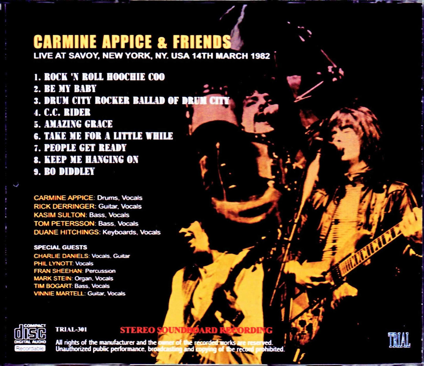 Carmine Appice & Friends/NY,USA 1982