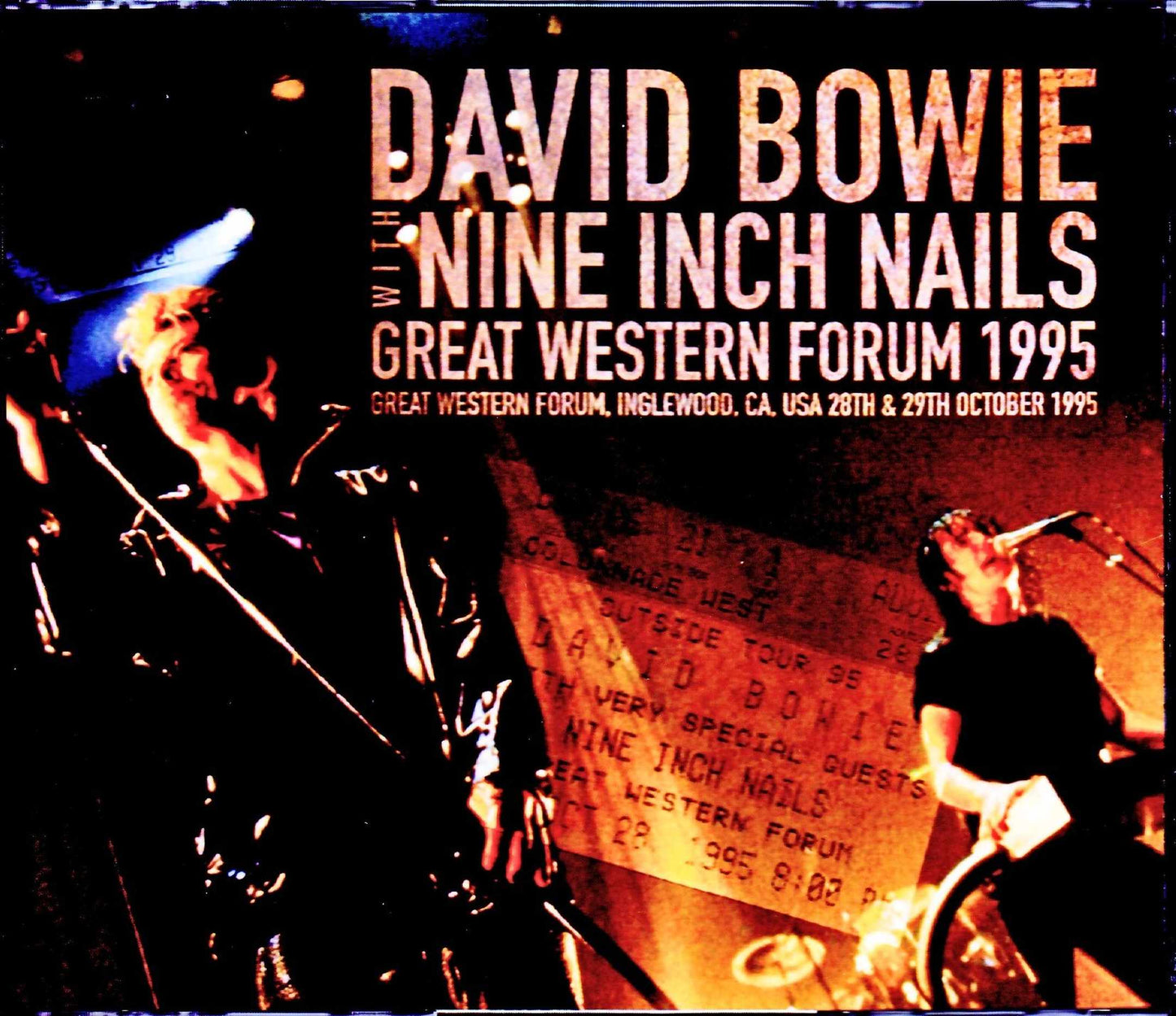 David Bowie,Nine inch Nails/CA,USA 1995 2Days