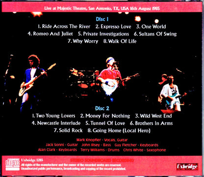 Dire Straits/TX, USA 1985