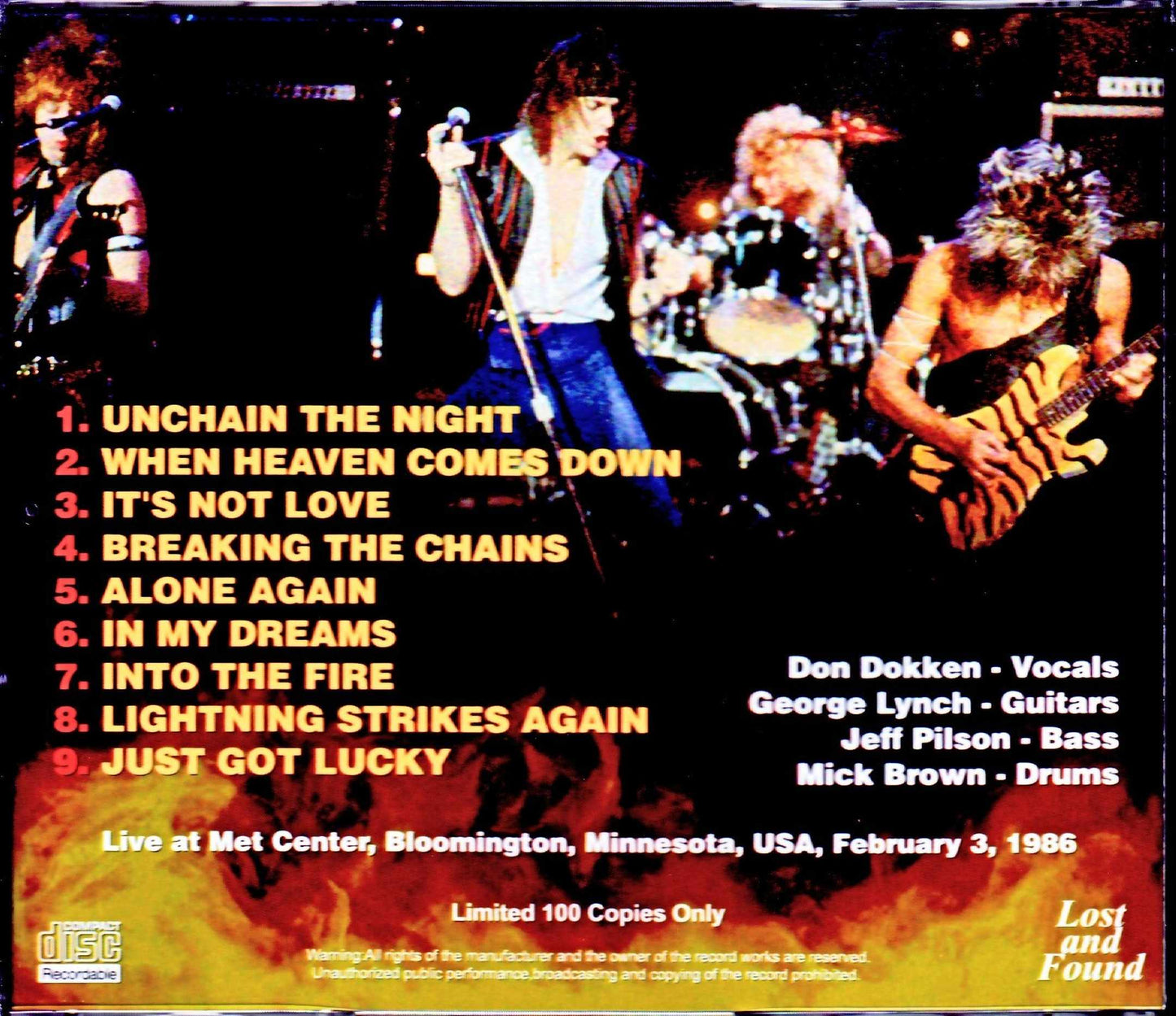 Dokken/MN, USA 1986