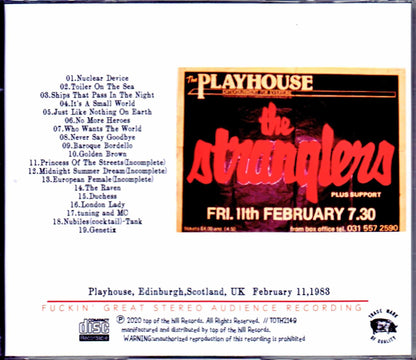 Stranglers/Scotland,UK 1983
