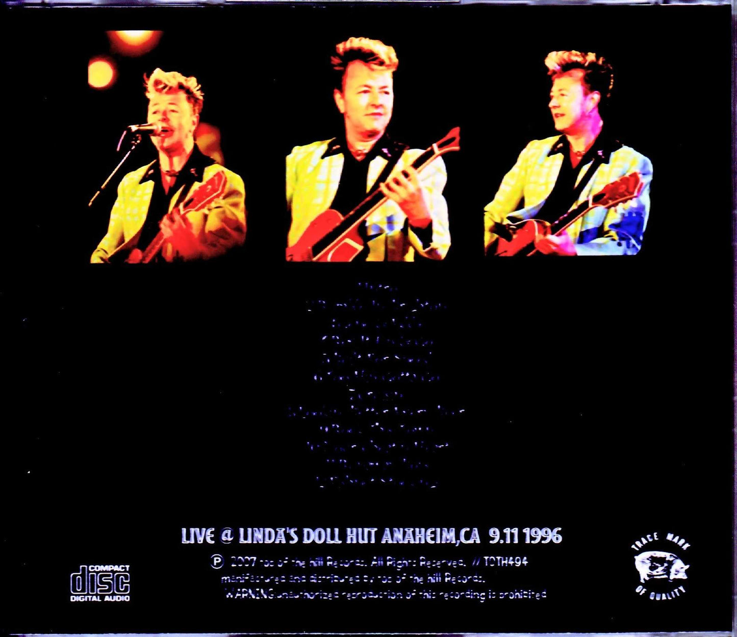 Brian Setzer/CA,USA 1996