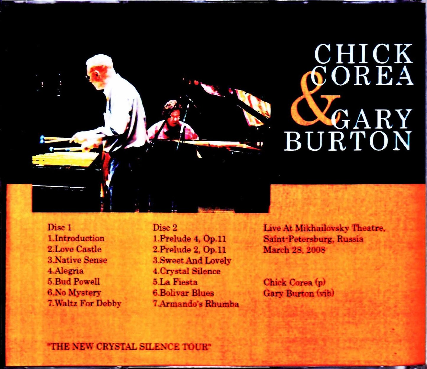 Chick Corea,Gary Burton/Russia 2008