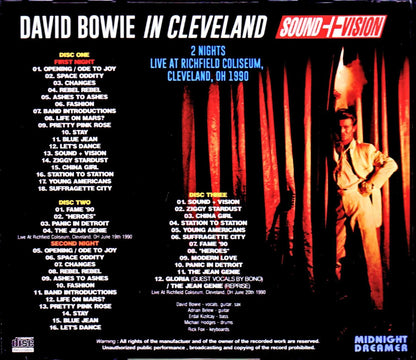 David Bowie/OH,USA 1990 2Days Complete