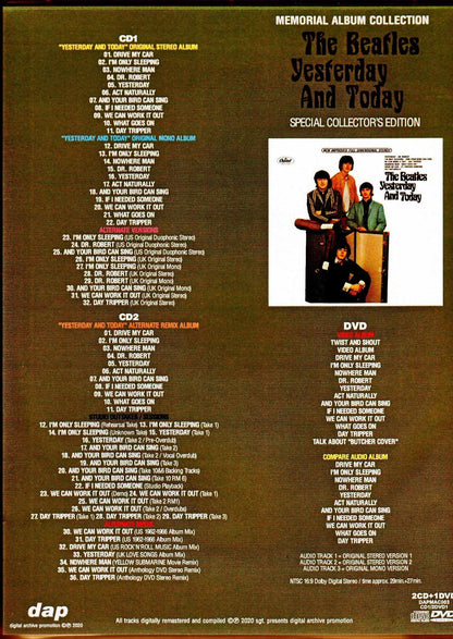 Beatles/Yesterday and Today Memorial Album Collection