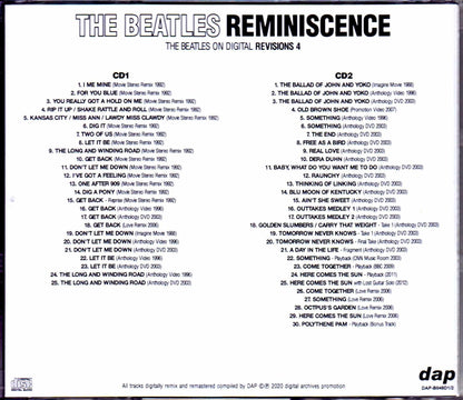 Beatles/Reminiscence Digital Revisions 4