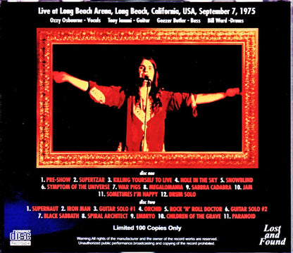 Black Sabbath/CA,USA 1975 Complete