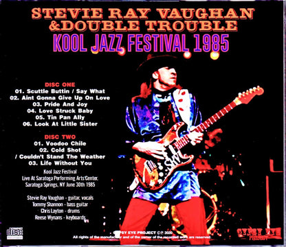 Stevie Ray Vaughan/NY,USA 1985