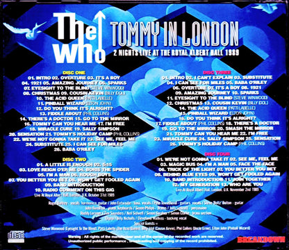 The Who/London,UK 1989 2Days Complete