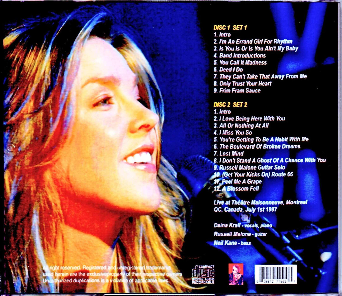 Diana Krall/Canada 1997