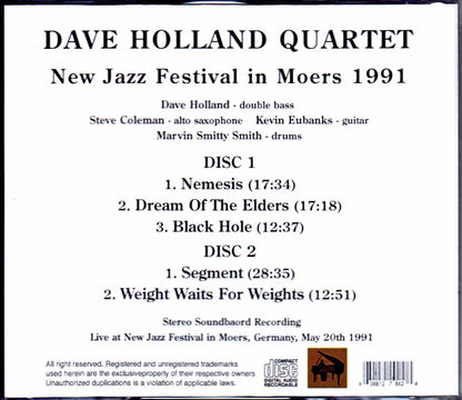 Dave Holland Quartet/Germany 1991