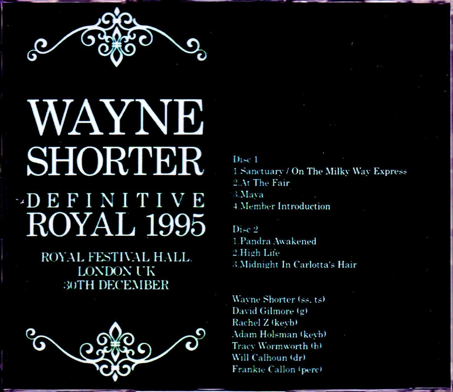 Wayne Shorter/London,UK 1995 Upgrade