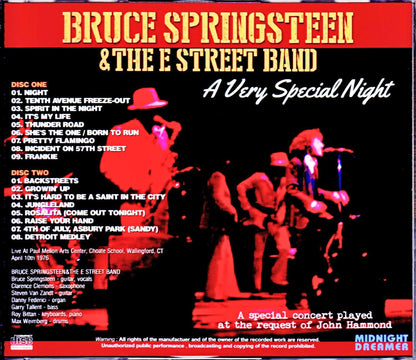 Bruce Springsteen & the E Street Band/CT, USA 1976