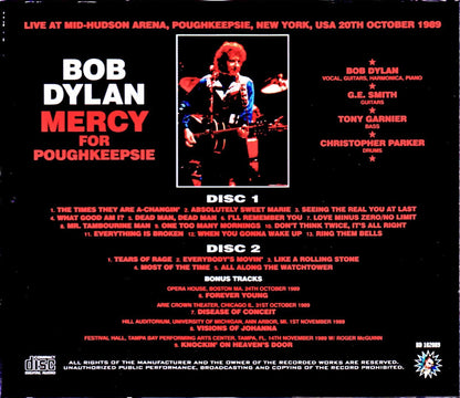 Bob Dylan/NY,USA 1989 & more