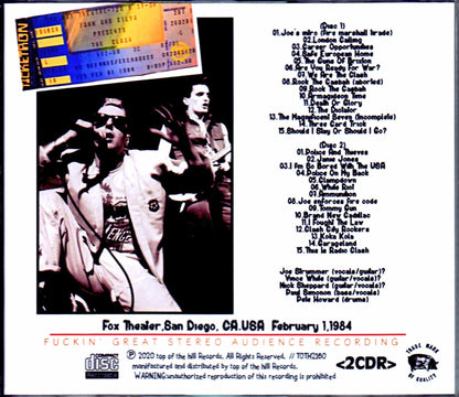 The Clash/CA,USA 1