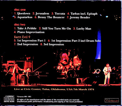 EL & P Emerson,Lake & Palmer/OK,USA 1974
