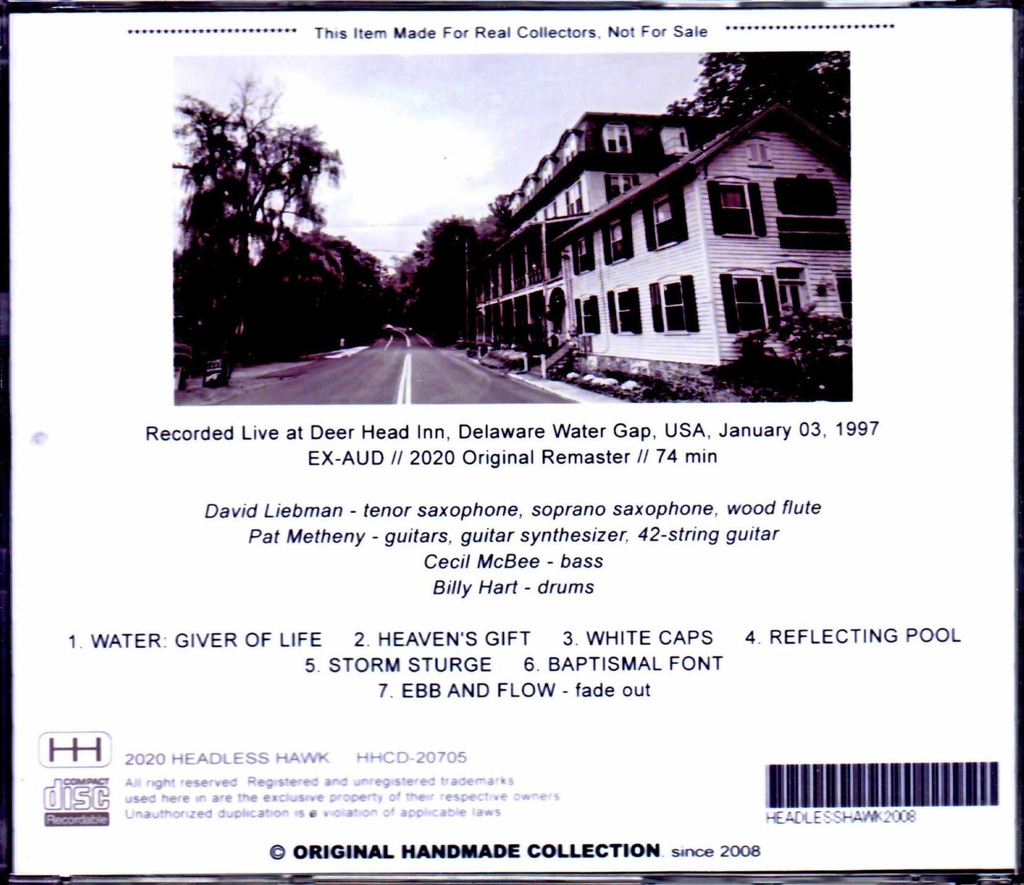 Dave Liebman Quartet, Pat Metheny/PA, USA 1997