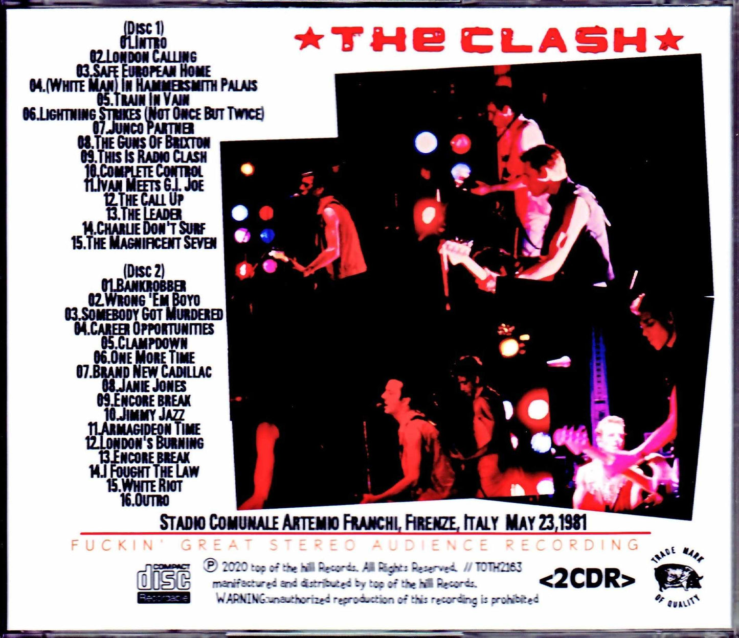 The Clash/Italy 1981