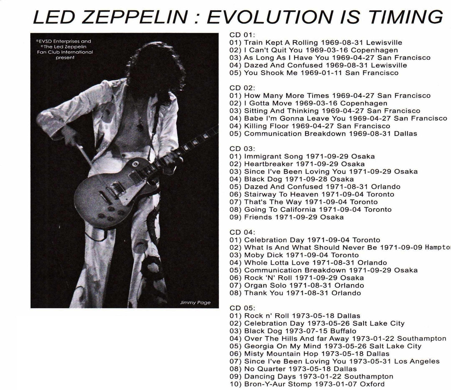 Led Zeppelin/Led Zeppelin History Vol.1
