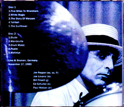 Paul Motian Quintet, Bill Frisell, Joe Lovano/Germany 1983