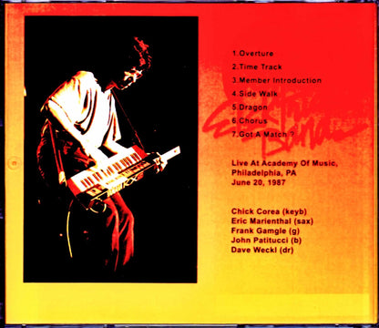 Chick Corea Elektric Band, Frank Gambale/PA, USA 1987