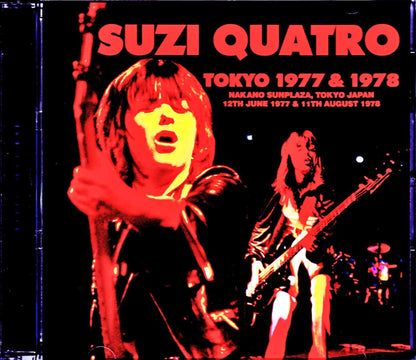 Suzi Quatro/Tokyo,Japan 1977 & more