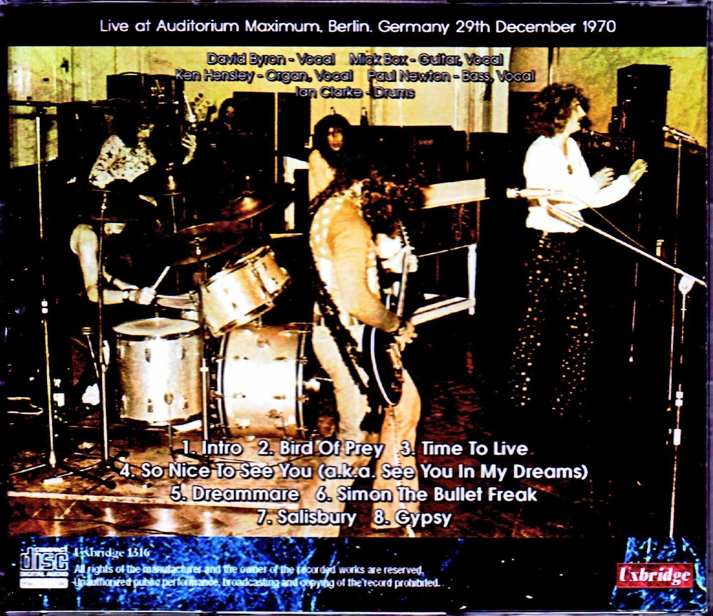 Uriah Heep/Germany 1970