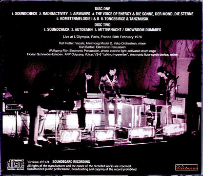 Kraftwerk/France 1976 Upgrade & Much Longer