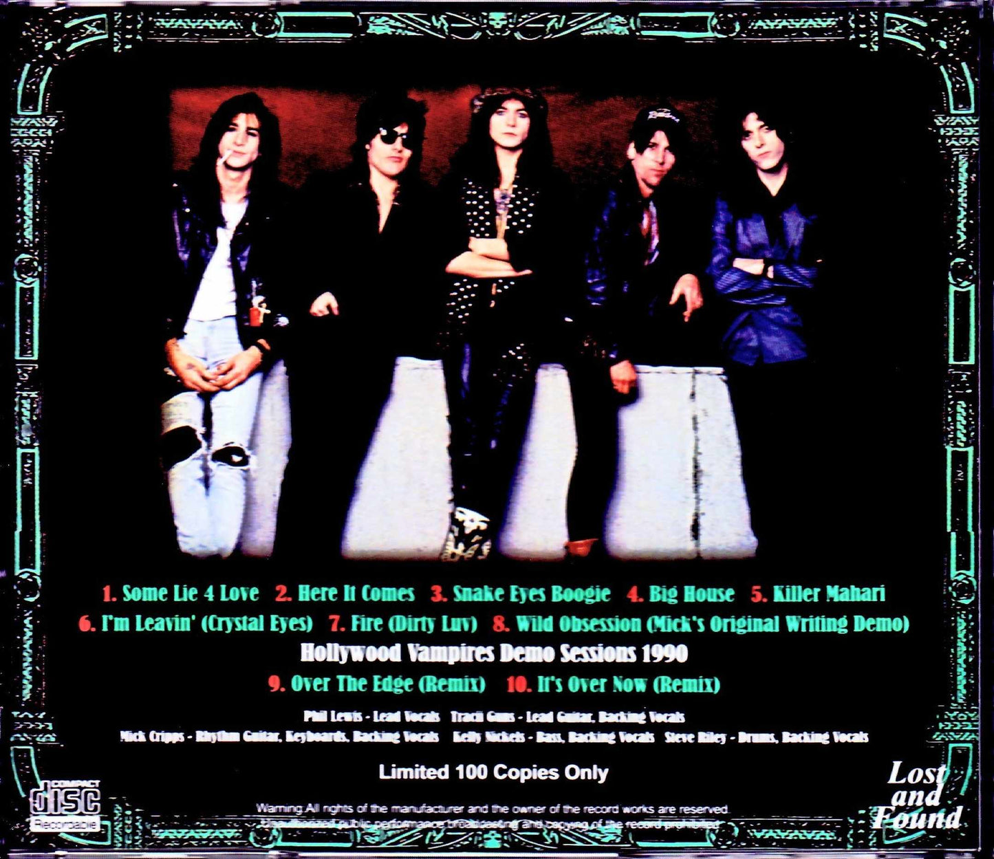 L.A. Guns/Hollywood Vampires Demo Sessions 1990