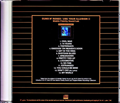 Guns N' Roses/Use Your Illusion II Original US Mobile Fidelity Sound Lab