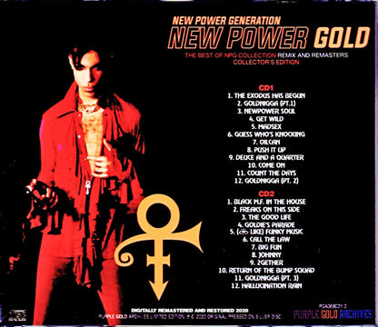 Prince New Power Generation/Gold Nigga Exodus Newpower Soul Remix and Remaster Compilation