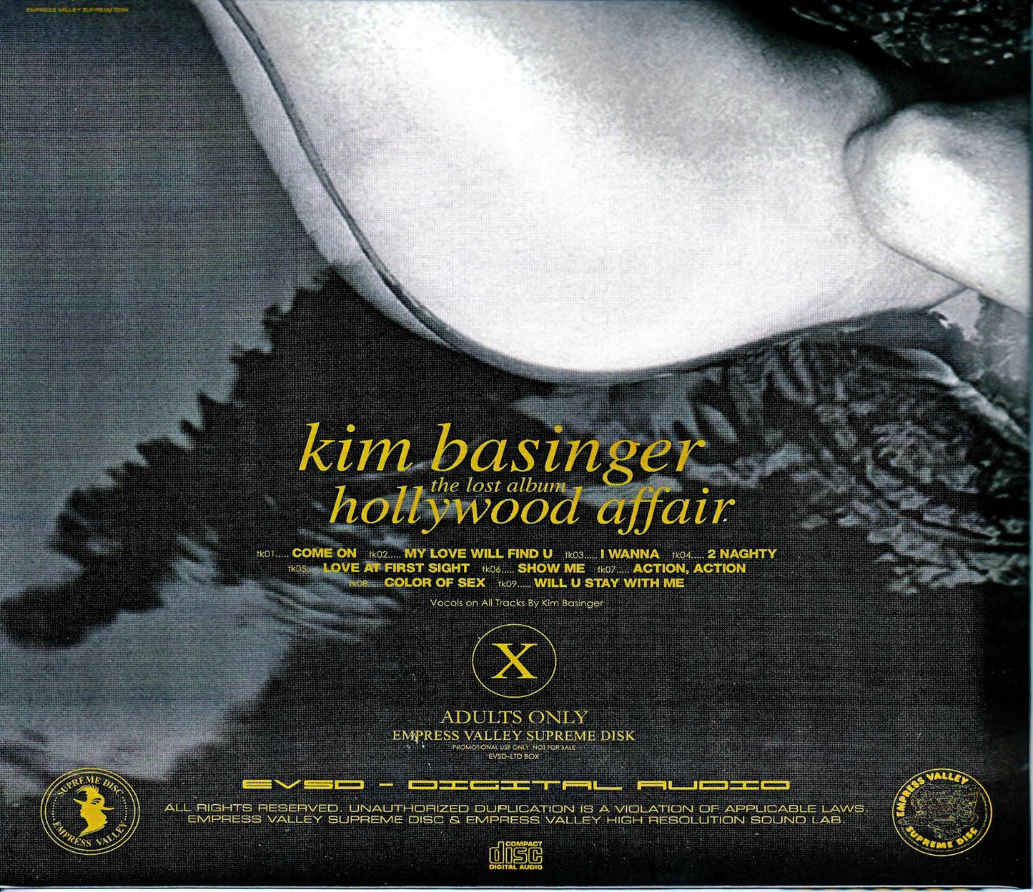 Kim Basinger/Hollywood Affair
