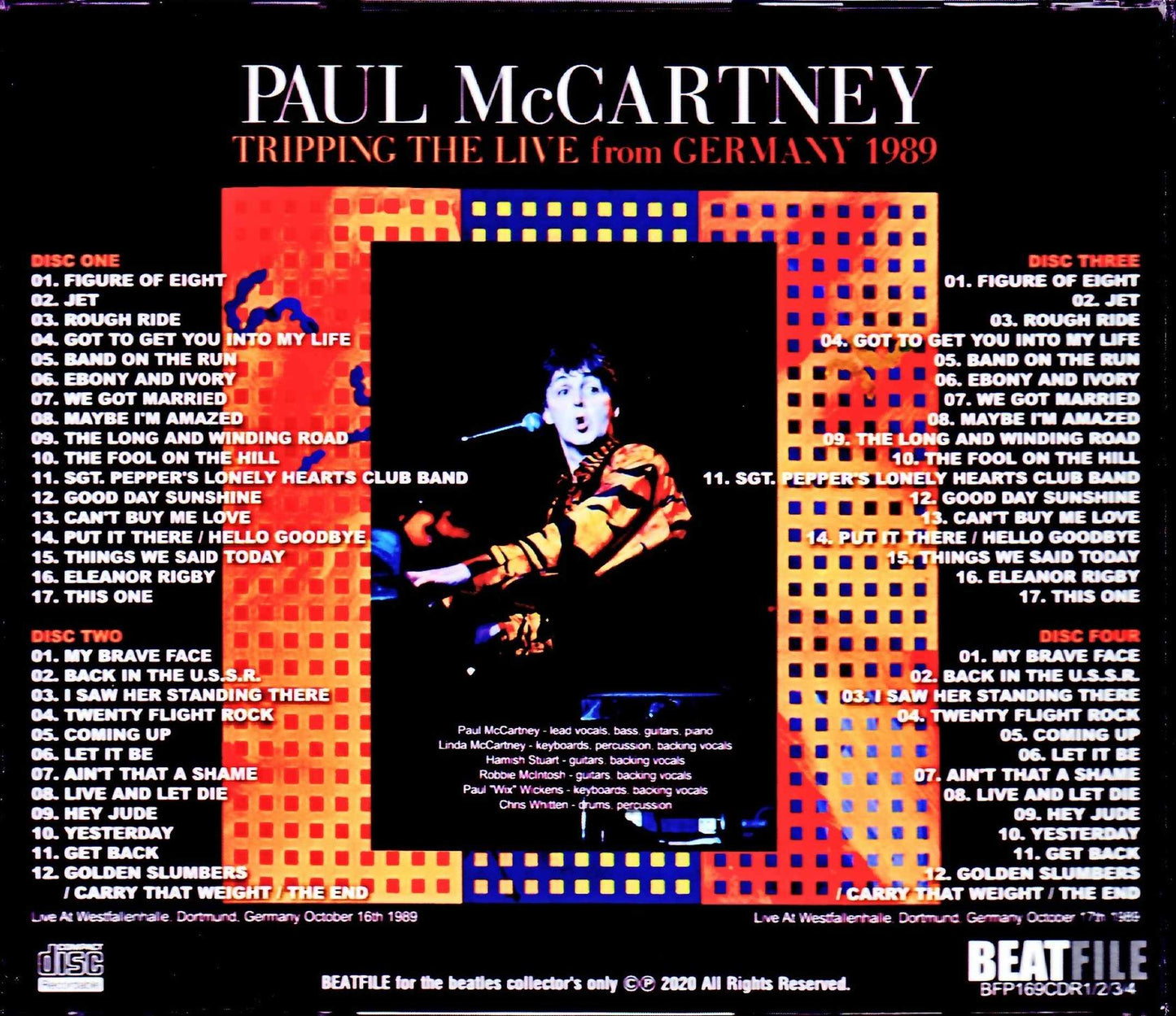 Paul McCartney/Germany 1989 2Days
