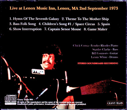 Return to Forever/MA,USA 1973