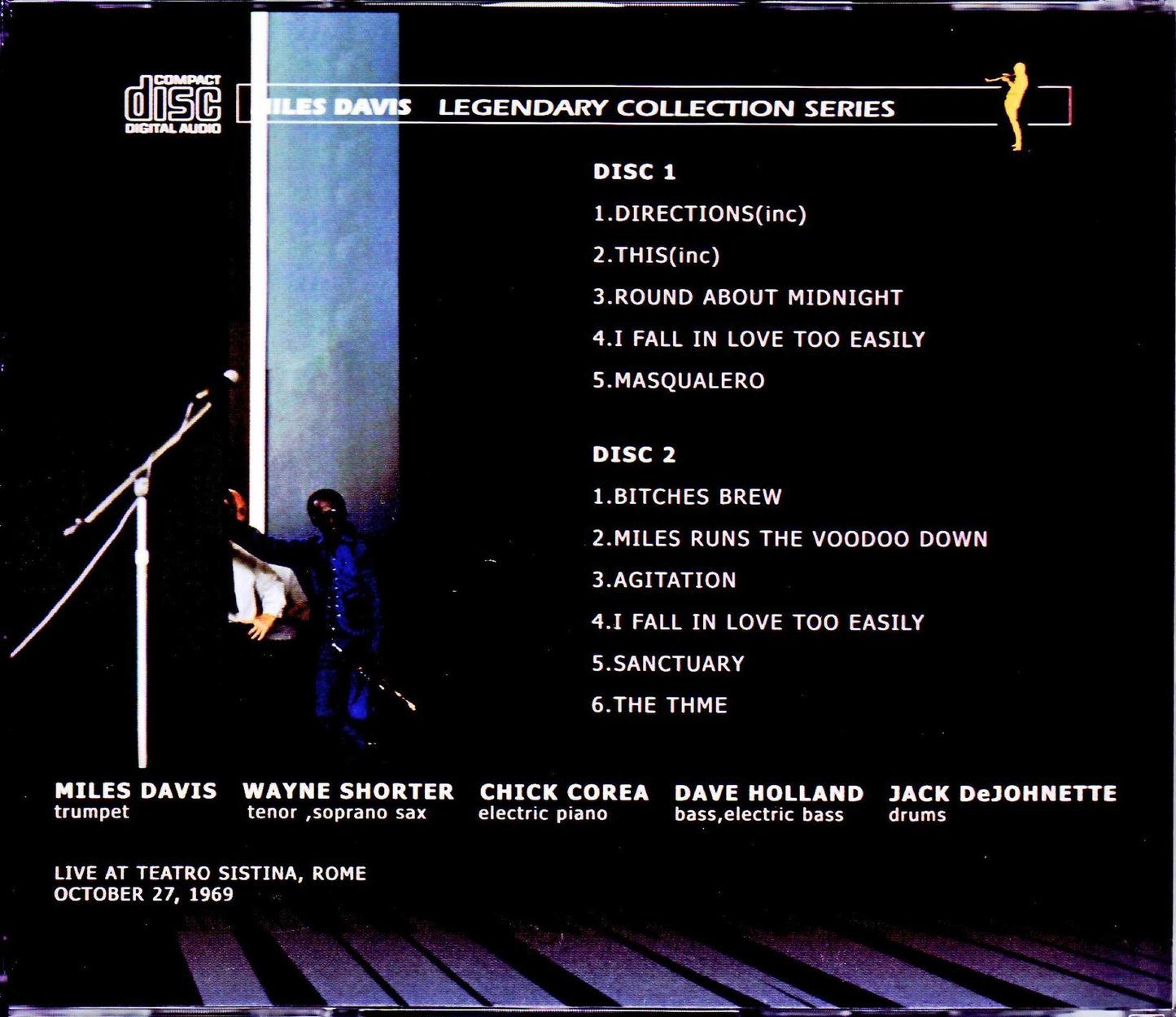 Miles Davis,Chick Corea,Wayne Shorter/Italy 1969