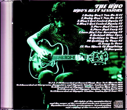 The Who/Who's Next Sessions