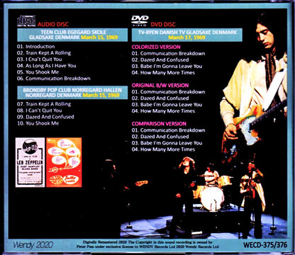 Led Zeppelin/Denmark 1969 2Days S & V