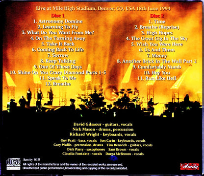 Pink Floyd/CO, USA 1994