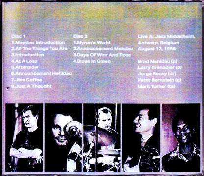 Brad Mehldau Trio/Belgium 1999