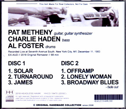 Pat Metheny Trio/NY,USA 1983