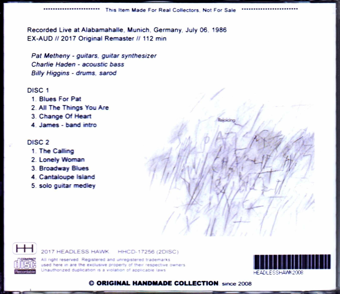 Pat Metheny Trio/Germany 1986
