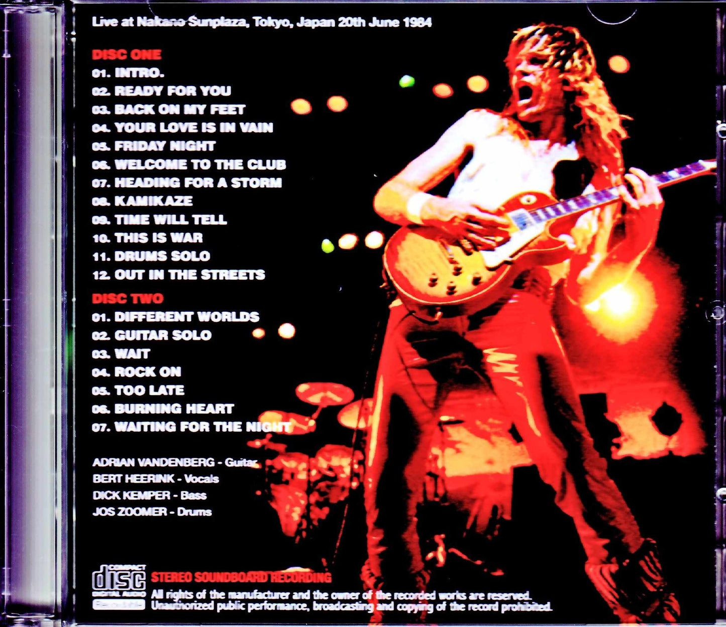 Vandenberg/Tokyo,Japan 6.20.1984
