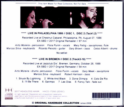 Airto Moreira,Flora Purim/PA,USA 1986 & more