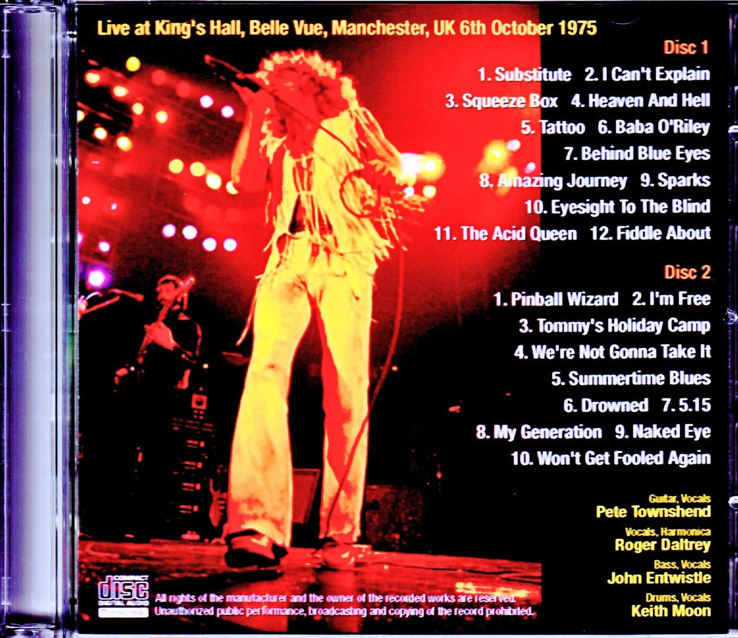 The Who/UK 10.6.1975