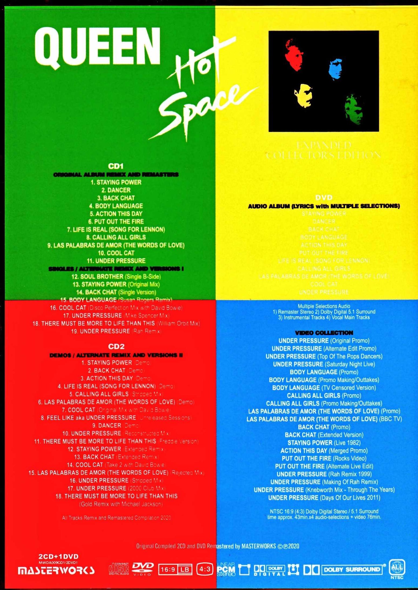 Queen/Hot Space Expanden Collector's Edition